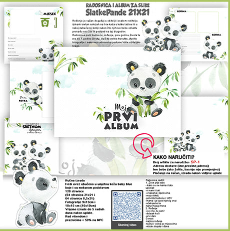 Radosnica i album za slike MICKEY ME 215×155