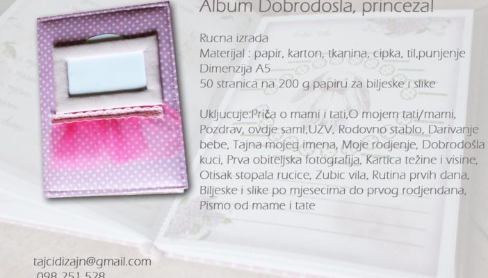 Album Dobrodosla, princeza!