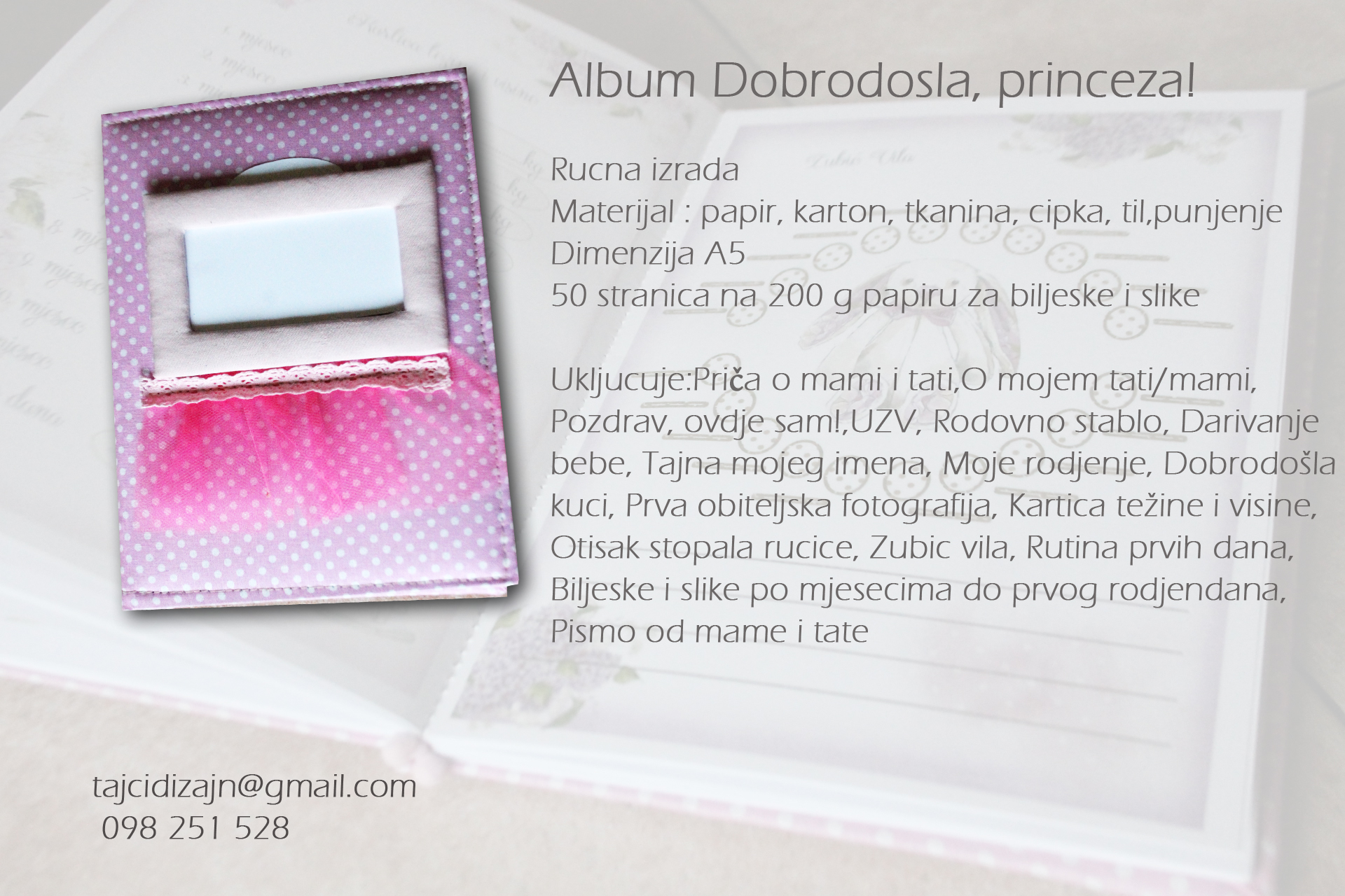 Album Dobrodosla, princeza!